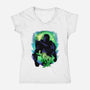 Friendship Never End-Womens-V-Neck-Tee-spoilerinc