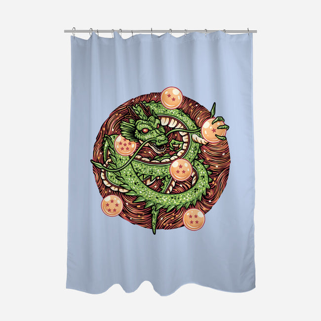 Spirit Of The Dragon-None-Polyester-Shower Curtain-glitchygorilla