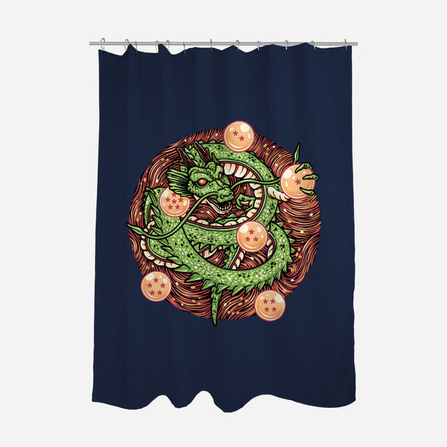 Spirit Of The Dragon-None-Polyester-Shower Curtain-glitchygorilla