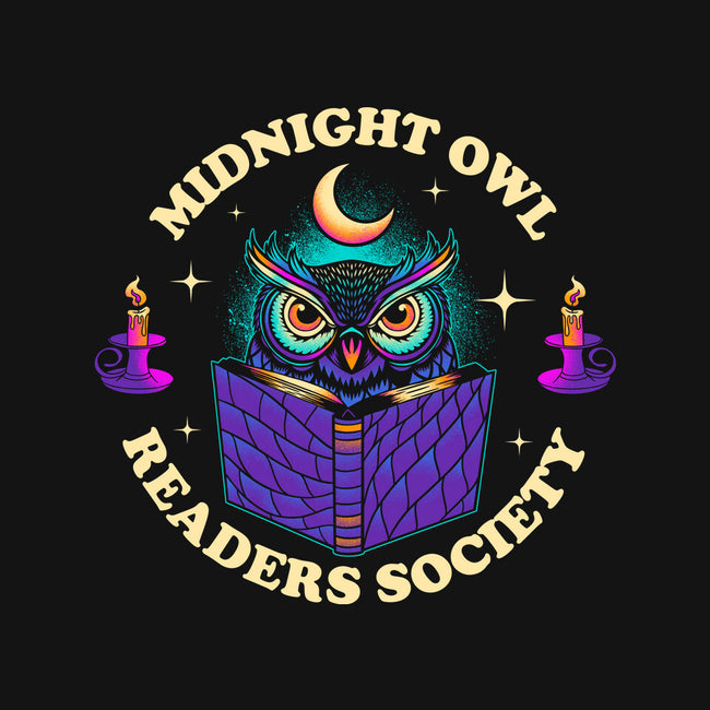 Midnight Owl Readers Society-Youth-Crew Neck-Sweatshirt-sachpica