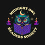 Midnight Owl Readers Society-Mens-Long Sleeved-Tee-sachpica