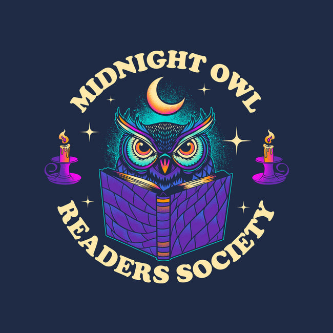 Midnight Owl Readers Society-Unisex-Crew Neck-Sweatshirt-sachpica