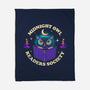 Midnight Owl Readers Society-None-Fleece-Blanket-sachpica