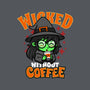 Wicked Without Coffee-Unisex-Crew Neck-Sweatshirt-Boggs Nicolas