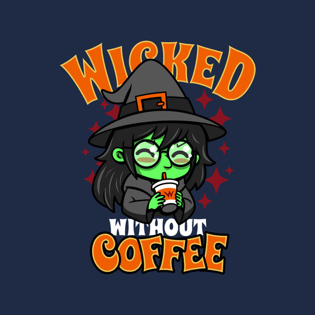 Wicked Without Coffee-Unisex-Crew Neck-Sweatshirt-Boggs Nicolas