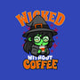 Wicked Without Coffee-Unisex-Crew Neck-Sweatshirt-Boggs Nicolas
