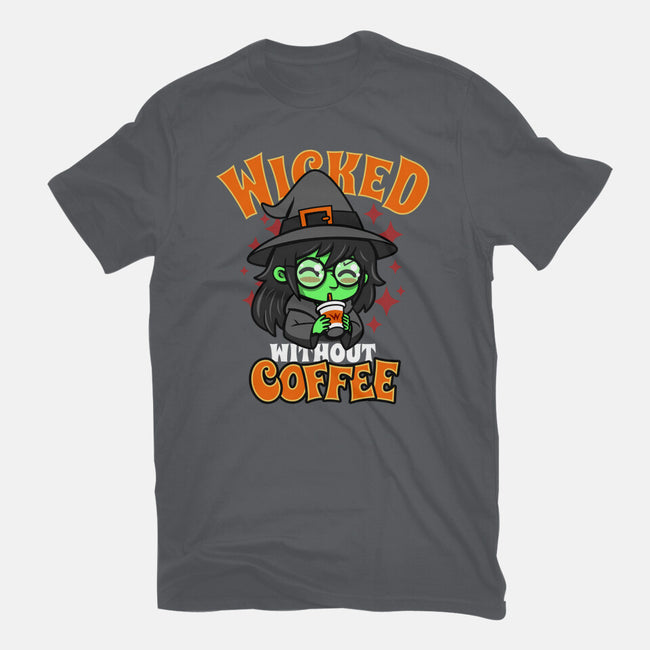 Wicked Without Coffee-Mens-Heavyweight-Tee-Boggs Nicolas