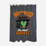 Wicked Without Coffee-None-Polyester-Shower Curtain-Boggs Nicolas