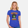 Wicked Without Coffee-Womens-Fitted-Tee-Boggs Nicolas