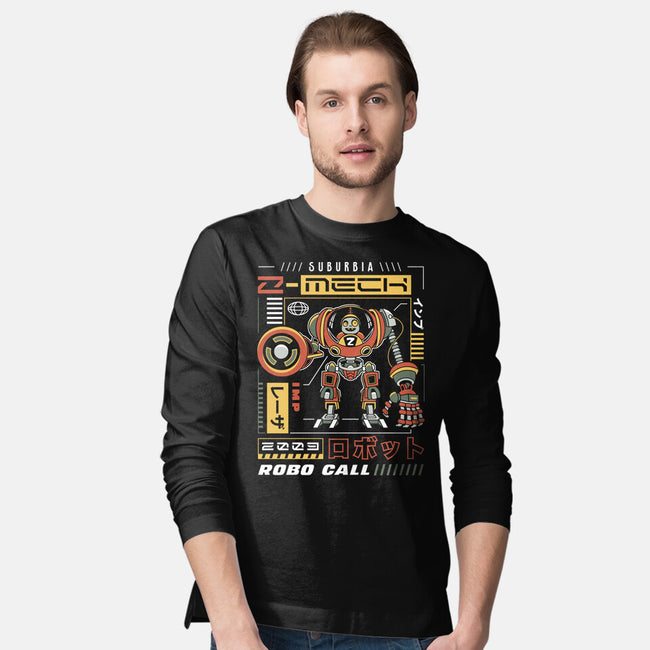 Imp Mech Call Aesthetic-Mens-Long Sleeved-Tee-LAGELANTEE