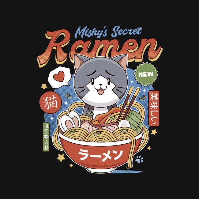 Mishelam Wonderland Mishy Ramen-None-Stretched-Canvas-LAGELANTEE