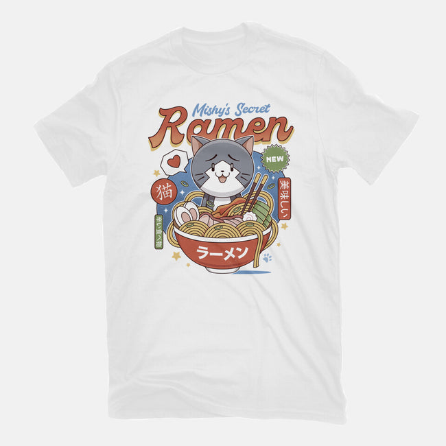 Mishelam Wonderland Mishy Ramen-Womens-Basic-Tee-LAGELANTEE