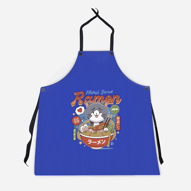 Mishelam Wonderland Mishy Ramen-Unisex-Kitchen-Apron-LAGELANTEE