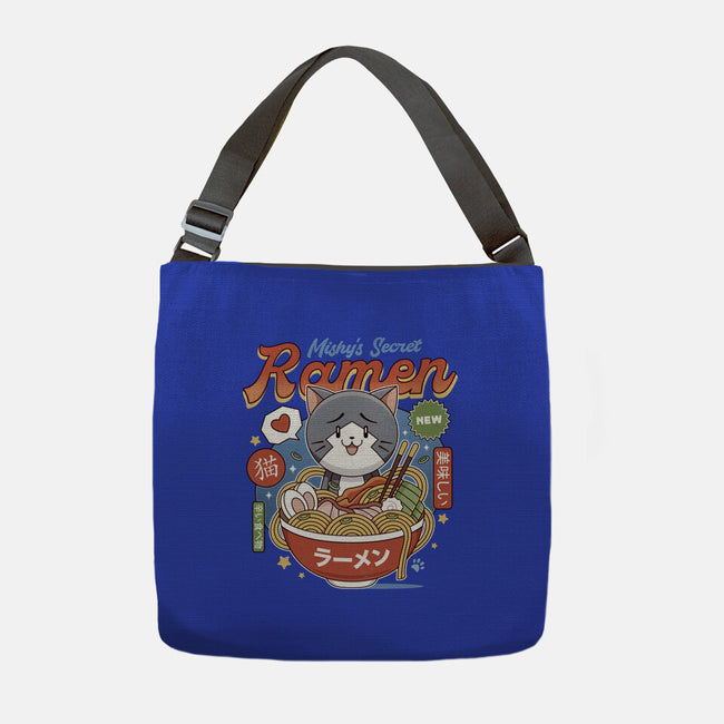 Mishelam Wonderland Mishy Ramen-None-Adjustable Tote-Bag-LAGELANTEE