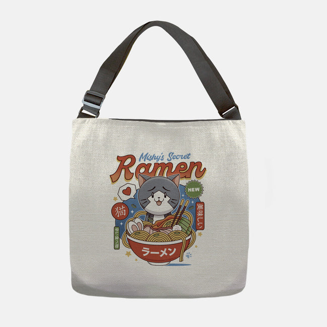 Mishelam Wonderland Mishy Ramen-None-Adjustable Tote-Bag-LAGELANTEE