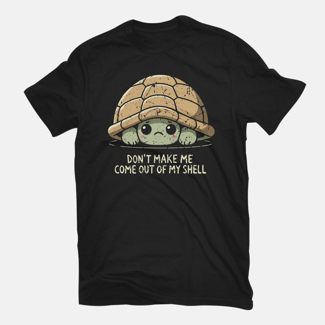Timid Turtle-Womens-Fitted-Tee-BridgeWalker