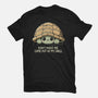 Timid Turtle-Womens-Fitted-Tee-BridgeWalker
