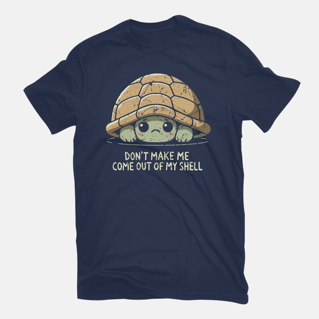 Timid Turtle-Womens-Fitted-Tee-BridgeWalker