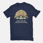 Timid Turtle-Womens-Fitted-Tee-BridgeWalker