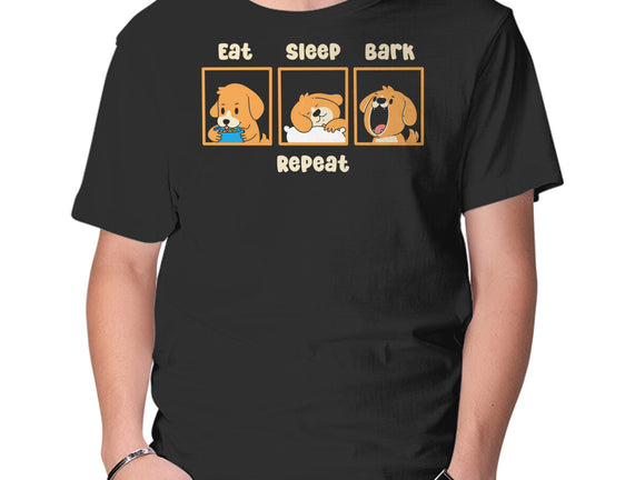 Eat Sleep Bark Repeat