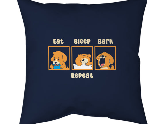 Eat Sleep Bark Repeat