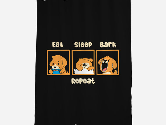 Eat Sleep Bark Repeat