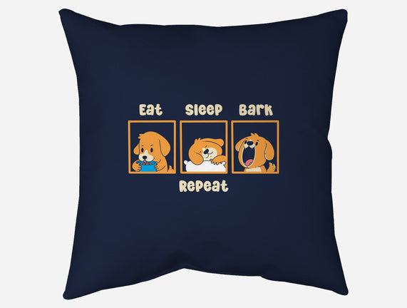 Eat Sleep Bark Repeat