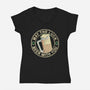 May The Luck Beer With You-Womens-V-Neck-Tee-NMdesign