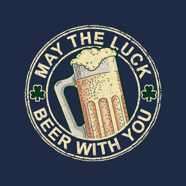 May The Luck Beer With You-Unisex-Crew Neck-Sweatshirt-NMdesign