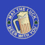 May The Luck Beer With You-Youth-Crew Neck-Sweatshirt-NMdesign