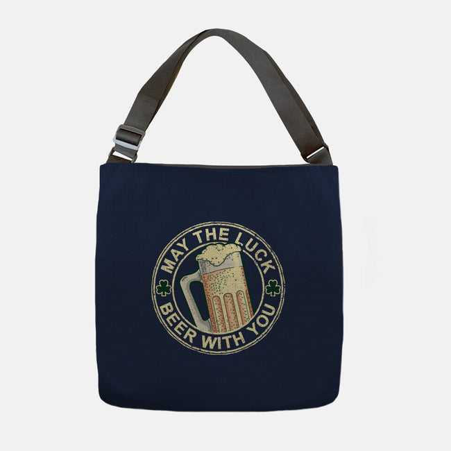 May The Luck Beer With You-None-Adjustable Tote-Bag-NMdesign