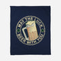 May The Luck Beer With You-None-Fleece-Blanket-NMdesign