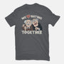 We Love Hating Together-Womens-Fitted-Tee-NMdesign