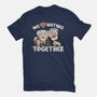 We Love Hating Together-Womens-Fitted-Tee-NMdesign