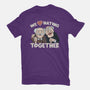We Love Hating Together-Womens-Fitted-Tee-NMdesign