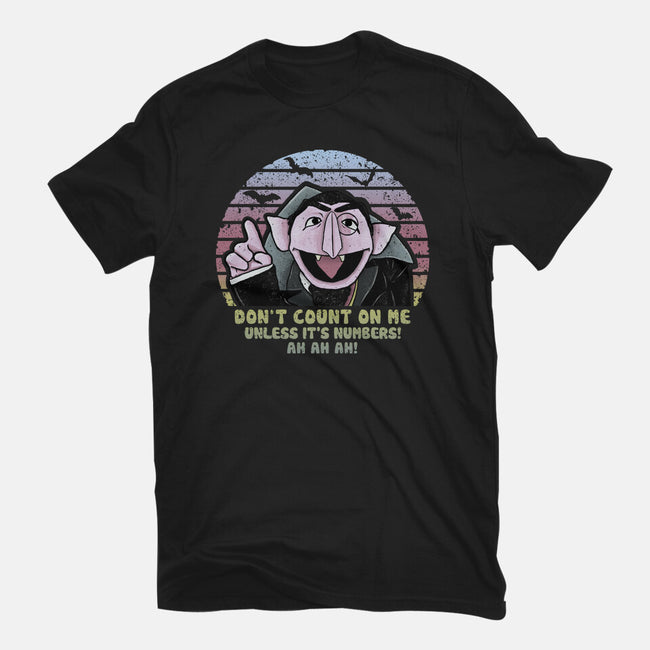 Don't Count On Me-Womens-Basic-Tee-NMdesign