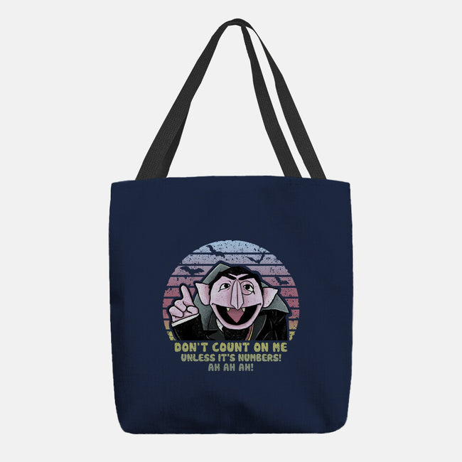 Don't Count On Me-None-Basic Tote-Bag-NMdesign