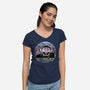 Don't Count On Me-Womens-V-Neck-Tee-NMdesign