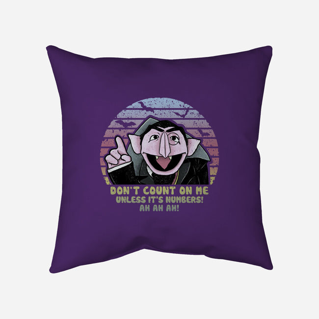 Don't Count On Me-None-Removable Cover w Insert-Throw Pillow-NMdesign