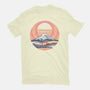 Calm Sunset-Mens-Premium-Tee-glitchygorilla