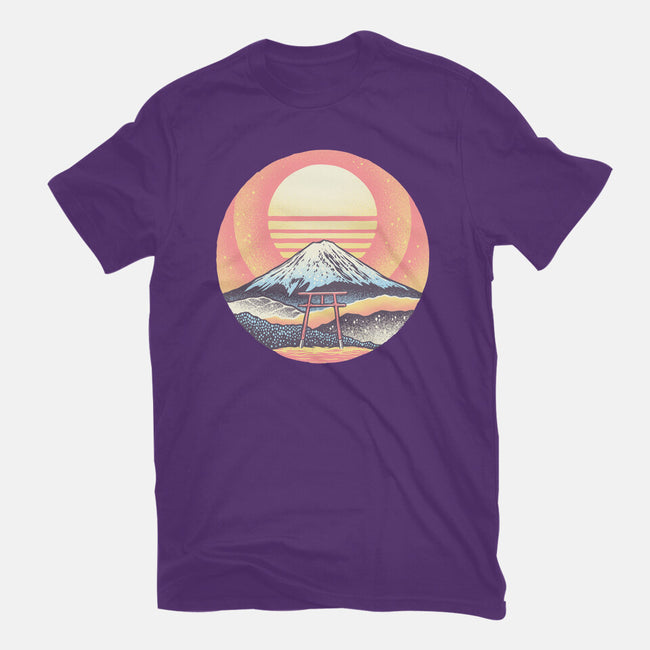 Calm Sunset-Mens-Premium-Tee-glitchygorilla