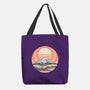 Calm Sunset-None-Basic Tote-Bag-glitchygorilla