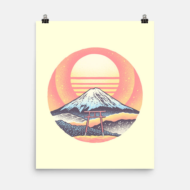 Calm Sunset-None-Matte-Poster-glitchygorilla