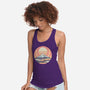 Calm Sunset-Womens-Racerback-Tank-glitchygorilla