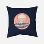 Calm Sunset-None-Removable Cover w Insert-Throw Pillow-glitchygorilla