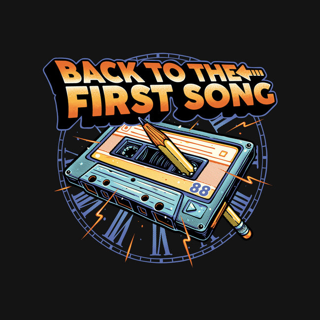 Back To The First Song-Womens-Basic-Tee-glitchygorilla