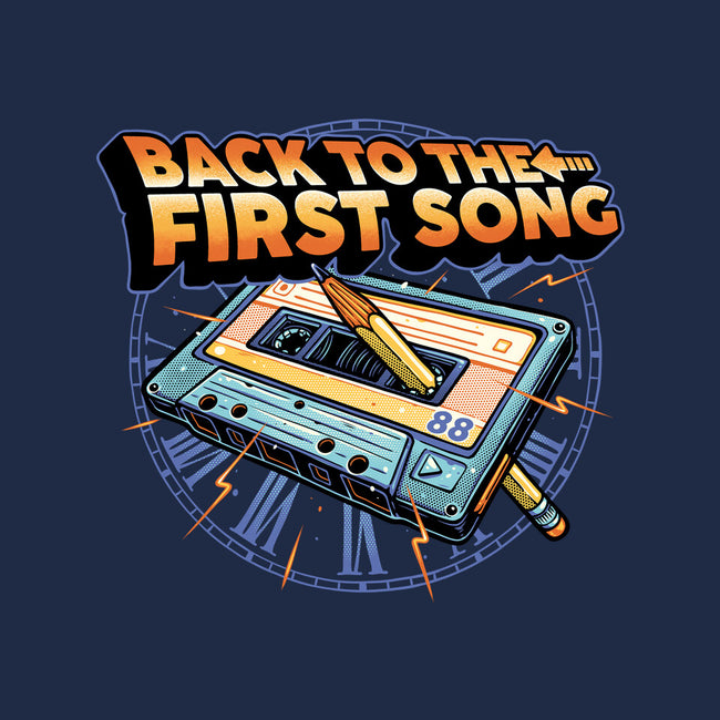 Back To The First Song-Womens-Fitted-Tee-glitchygorilla