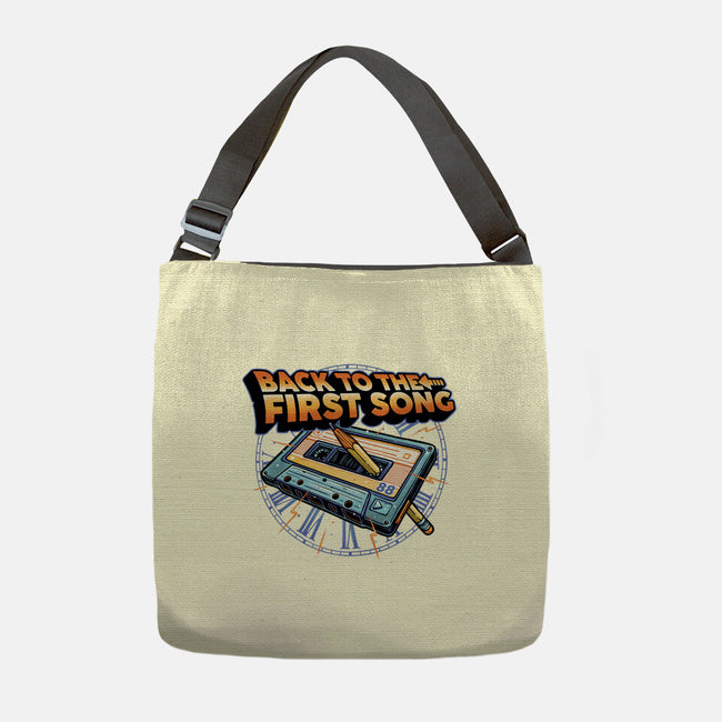 Back To The First Song-None-Adjustable Tote-Bag-glitchygorilla