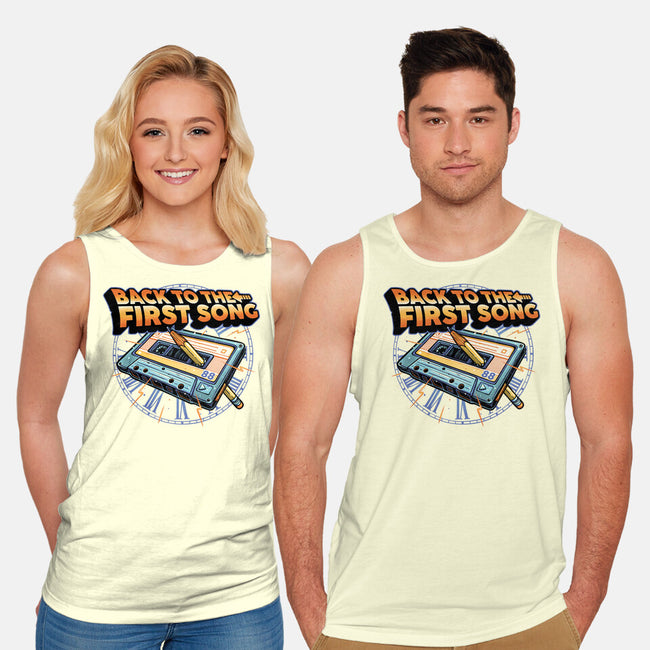 Back To The First Song-Unisex-Basic-Tank-glitchygorilla