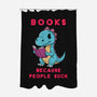 Books Because People Suck-None-Polyester-Shower Curtain-milasneeze